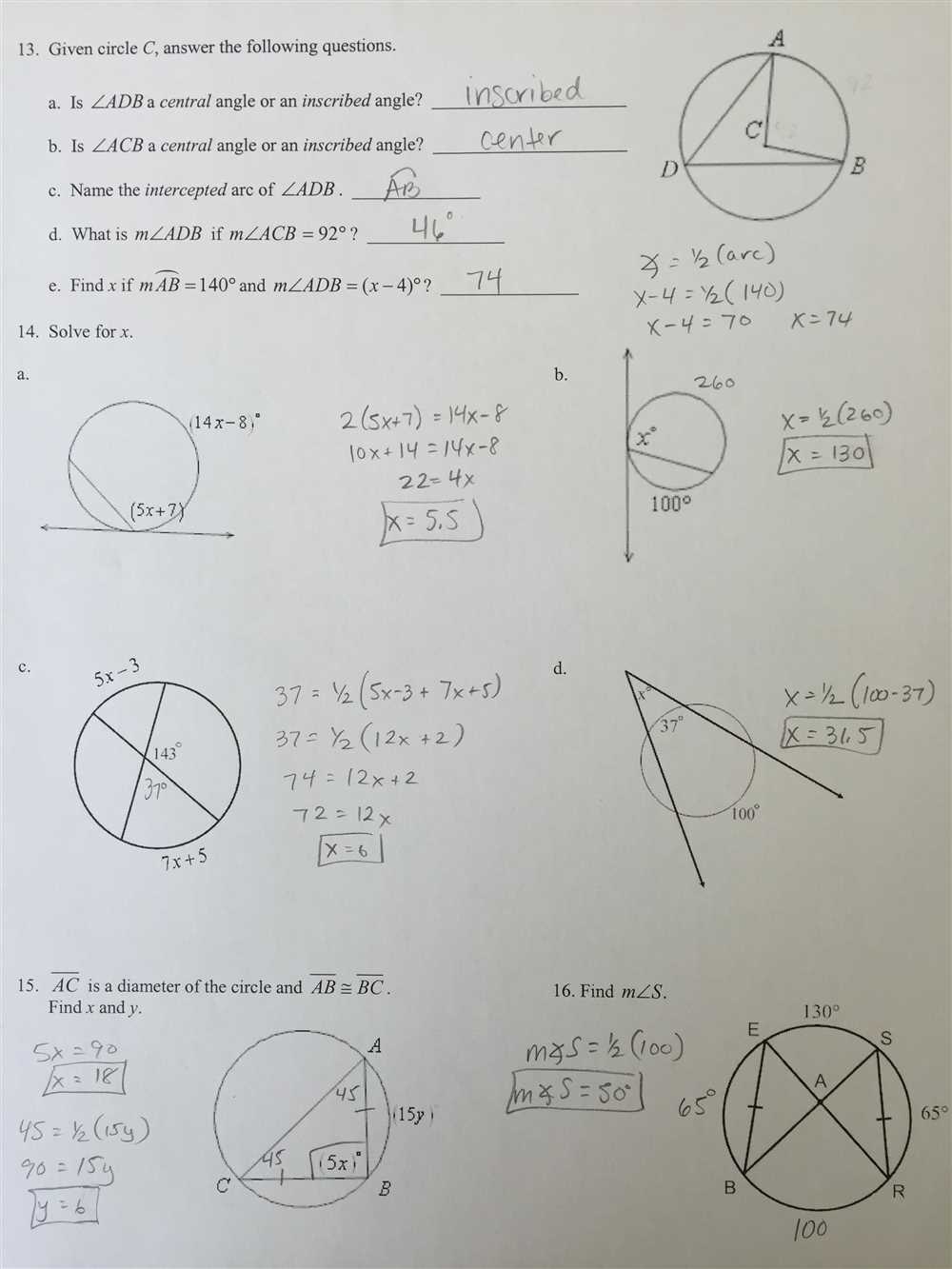 Mastering Geometry A Comprehensive Test Review Guide